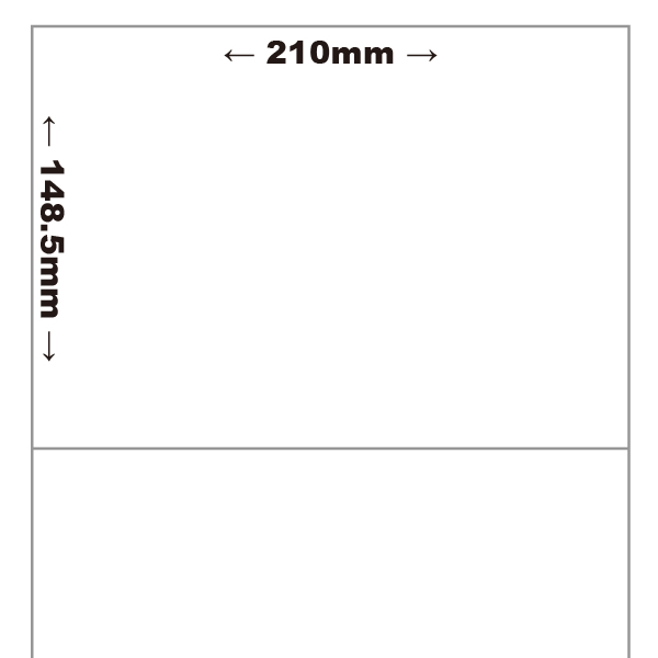 210x148.5mm【2格】<br />模造列印紙【100大張/包】