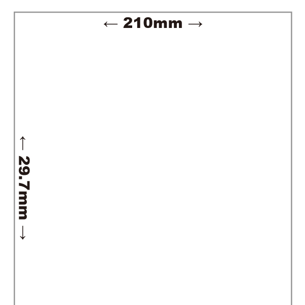 210x297mm【全張】<br />模造列印紙【100張/包】